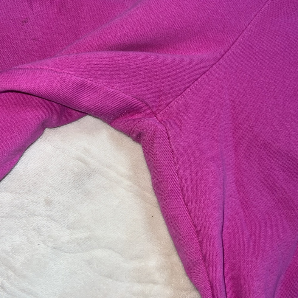 Nike Purple Track Pants with White Logo - Picture 3 of 6